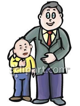 Daddy With Son Clipart Royalty Free Clipart Image
