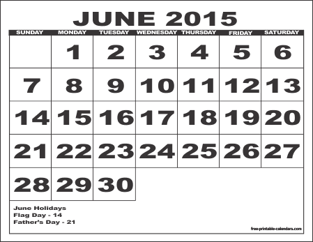 Free Printable Calendars   2015 Free Printable Calendars