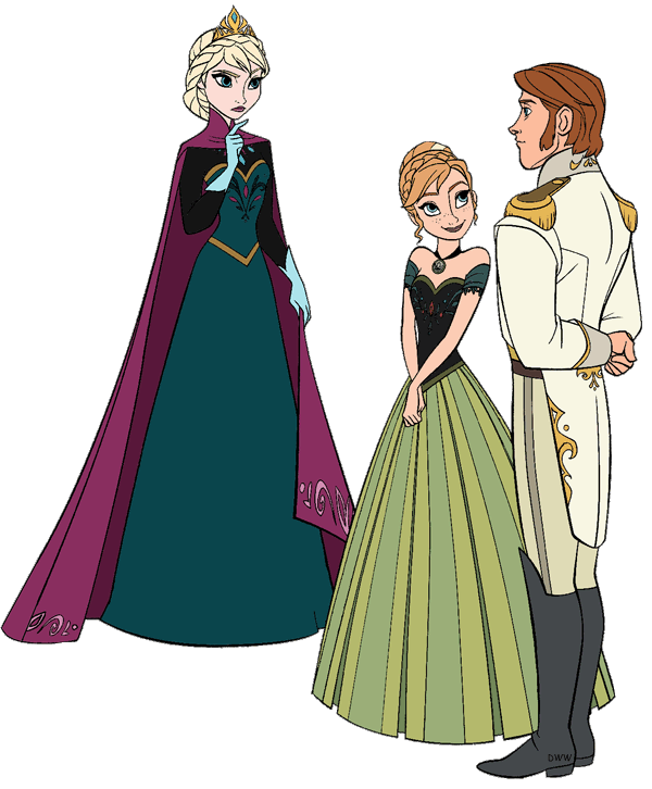 Frozen Elsa Hans And Anna