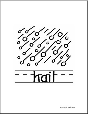 Hail Clip Art