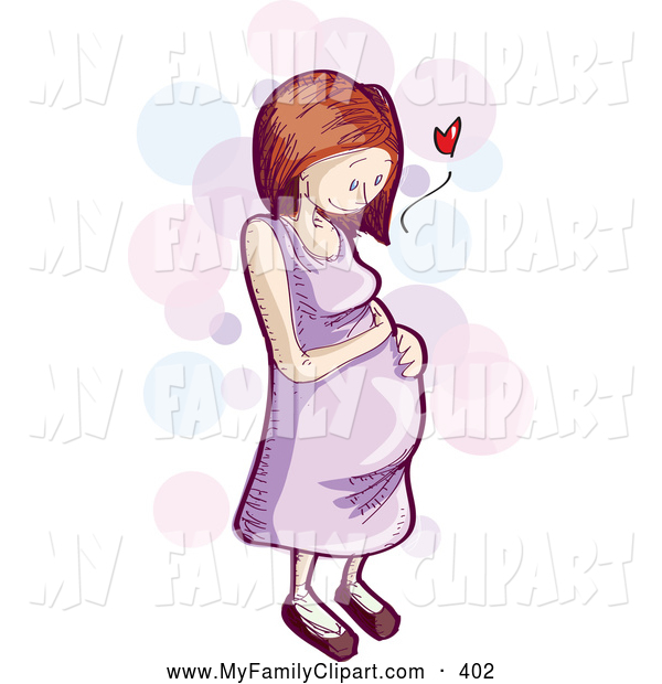 Pregnant Woman Clip Art Pic  21