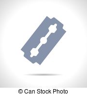 Razorblade Vector Clipart And Illustrations