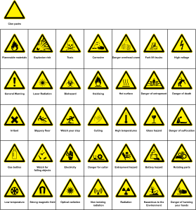 Sign Hazard Warning Clip Art At Clker Com   Vector Clip Art Online    