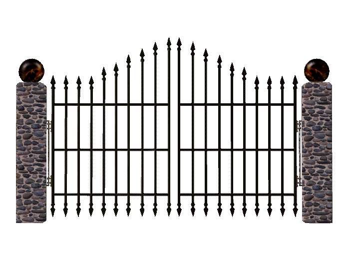 Thick Iron Gate Clipart   Cliparthut   Free Clipart