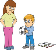 Angry Mom Clipart Angry Mother With Son