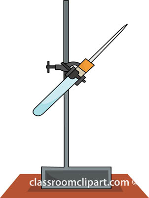 Chemistry   Test Tube Stand 0901   Classroom Clipart