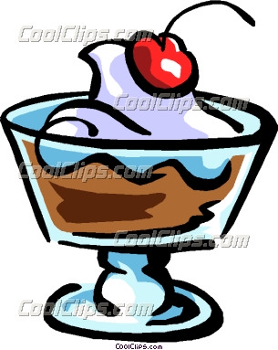 Dessert Clip Art Ice Cream Dessert Coolclips Food0781 Jpg