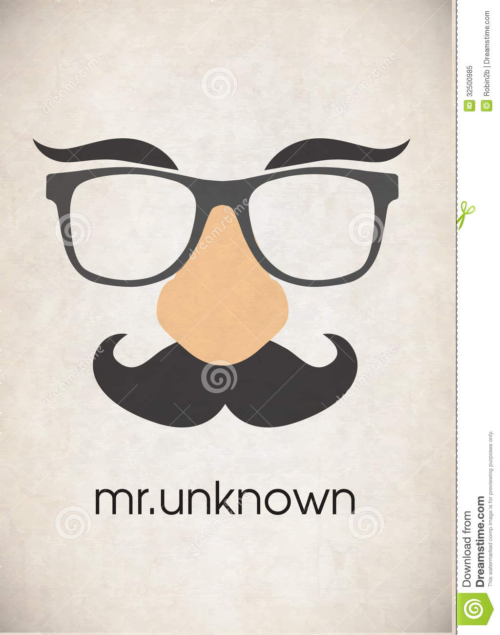 Disguise Mask Royalty Free Stock Photo   Image  32500985