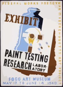 Exhibit Paint Testing And Research Laboratory   Fogg Art Museum  Clip    
