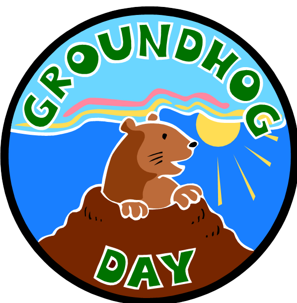 Happy Groundhog Day    One Book Two Books Old Books New Books