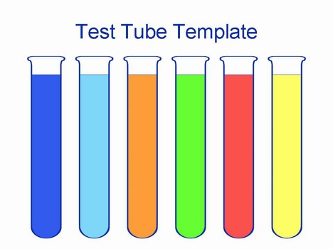 Here Is A Free Test Tube Powerpoint Template 