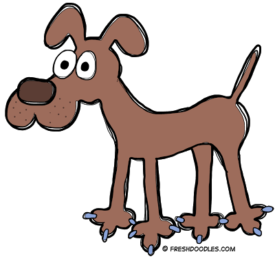 Love Dogs Clipart Credited