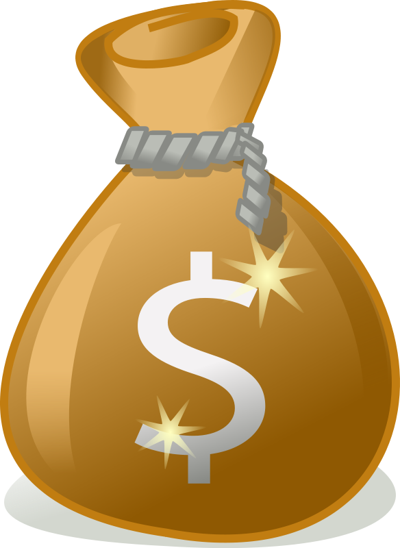 Money Bag Clip Art   Images   Free For Commercial Use