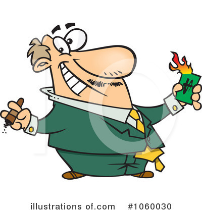 Rich Clipart  1060030   Illustration By Ron Leishman