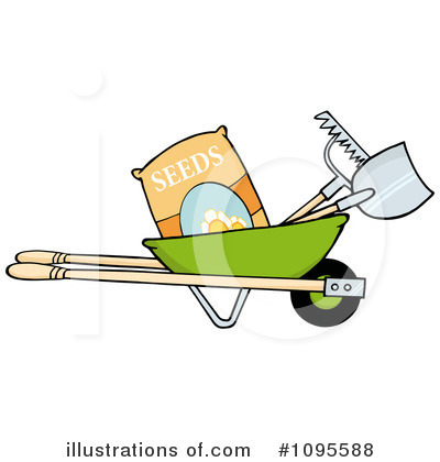 Royalty Free  Rf  Gardening Clipart Illustration By Hit Toon   Stock