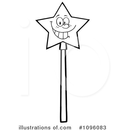 Royalty Free  Rf  Magic Wand Clipart Illustration By Hit Toon   Stock