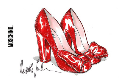 Wizard Of Oz Ruby Slippers Clip Art