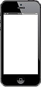 Apple Iphone 5   Clipart