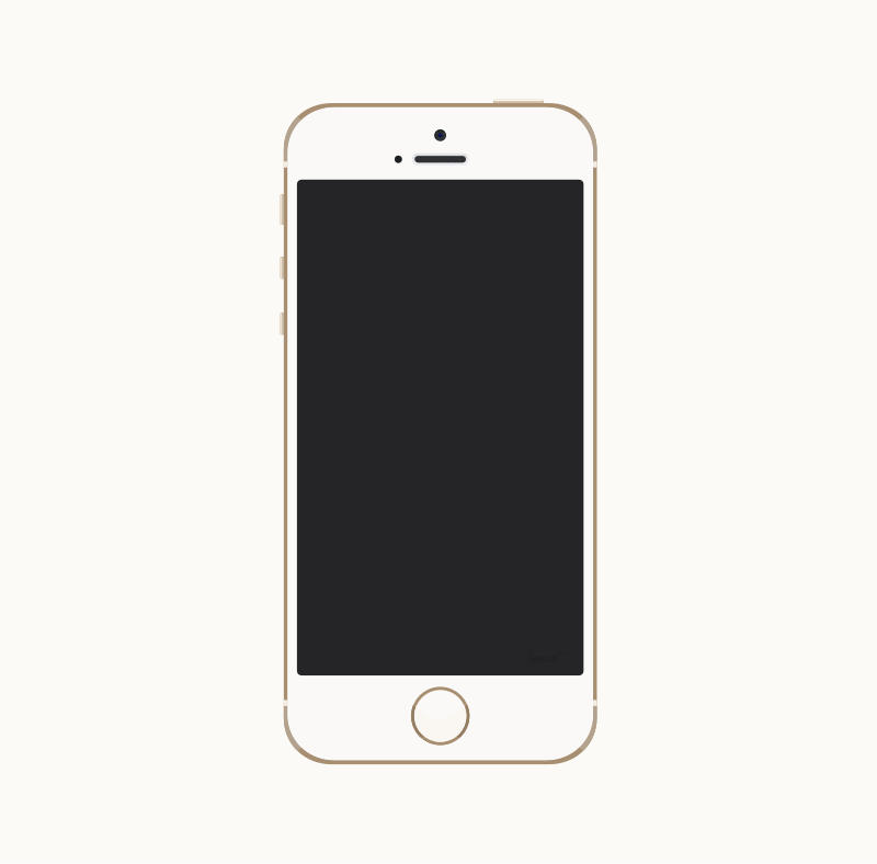 Gold Iphone 5s By Barrettward   A Fairly Accurate Gold Iphone 5s With