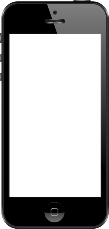 Iphone 5 Black By Jhnri4   Iphone 5 In Vector Format
