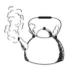 Kettle Steam Clipart A Boiling Kett