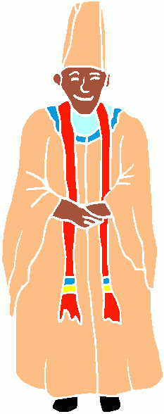 Man In Robe Clipart   Man In Robe Clip Art