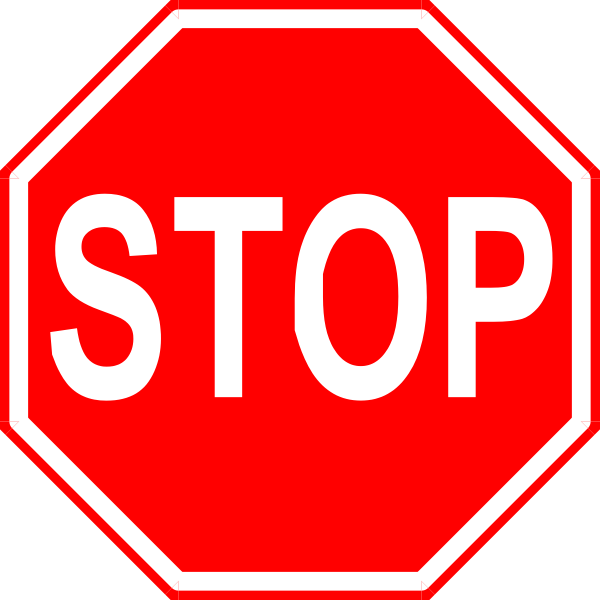 Stop Sign 2 Clip Art At Clker Com   Vector Clip Art Online Royalty