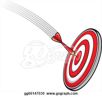 Target A Dart Flying Toward A Success Board Success Concept Target
