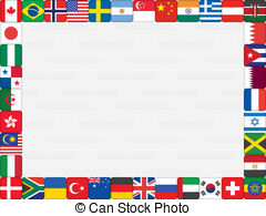 World Flag Vector Clipart Illustrations  28465 World Flag Clip Art