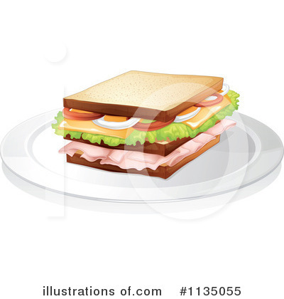 Bbq Sandwich Clipart