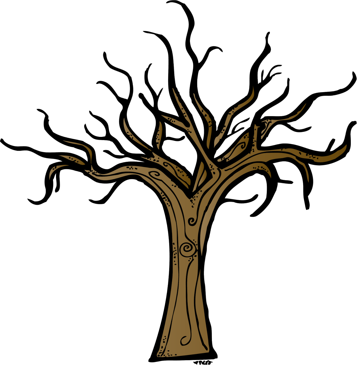 Brown Bare Tree Clip Art Pictures