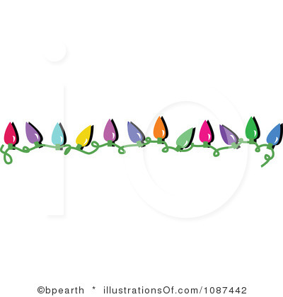 Download Vector About Christmas Lights Clipart Item 4  Vector Magz
