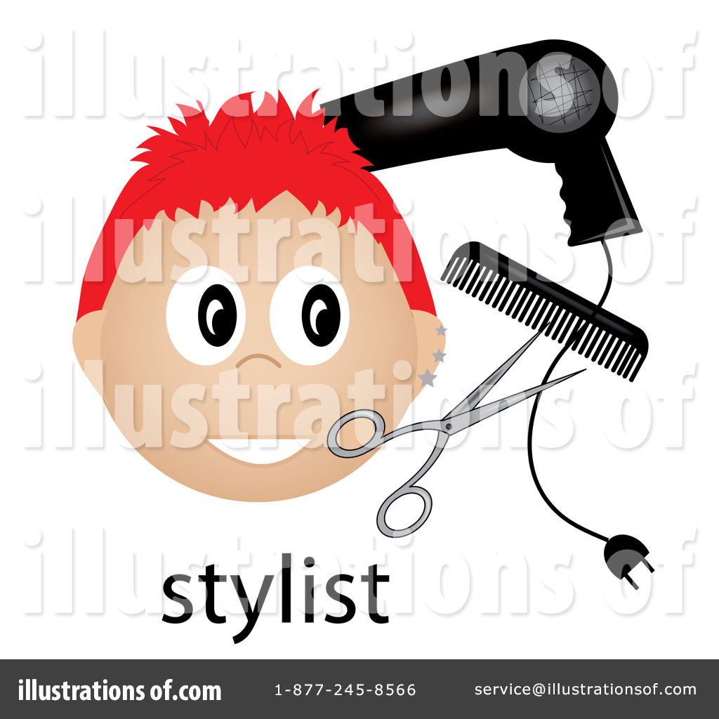 Hair Stylist Clipart  86555 By Pams Clipart   Royalty Free  Rf  Stock