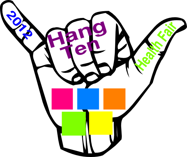 Hang Ten Health Fair Clip Art At Clker Com   Vector Clip Art Online