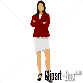 Related Business Girl Cliparts  