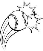 Softball Bat Clip Art Or Softball Pow   Clipart
