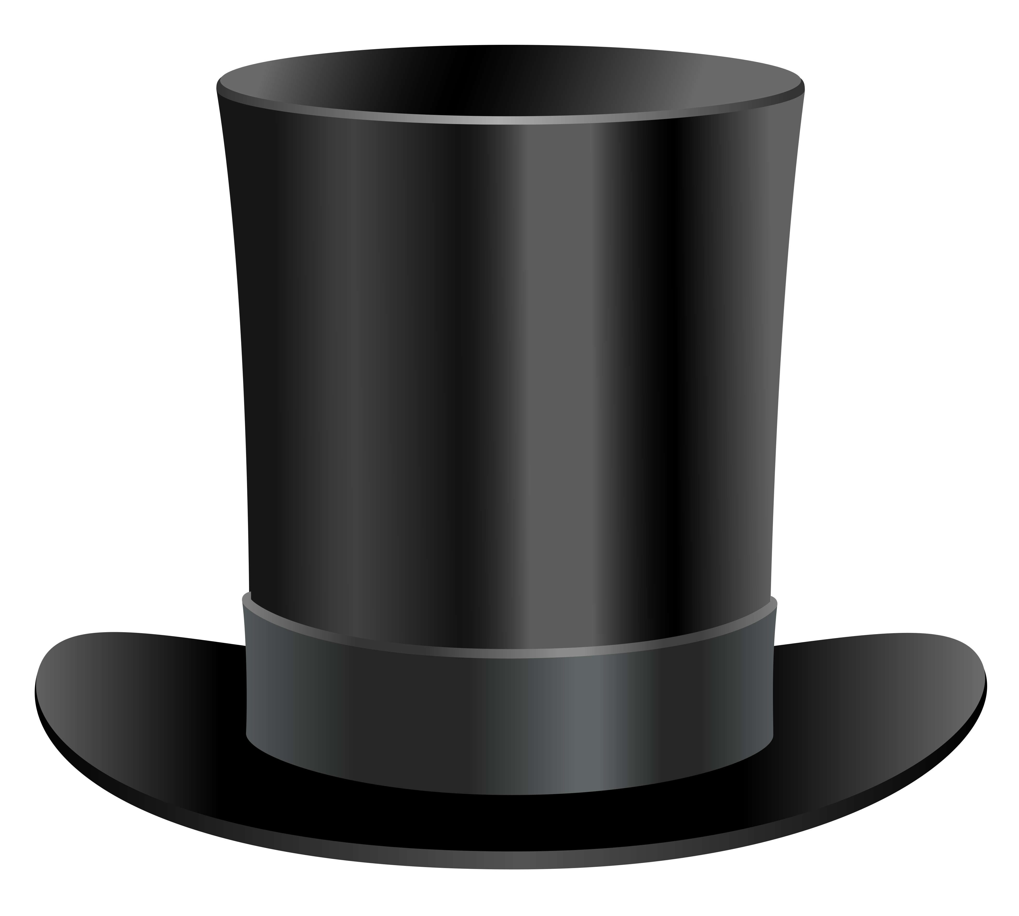Top Hat And Cane Clipart Black Top Hat Png Clipart Png