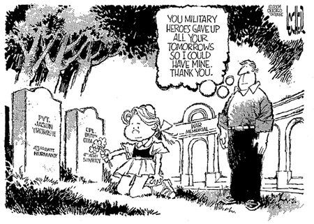 American Perspective   Memorial Day 2012   Cartoon