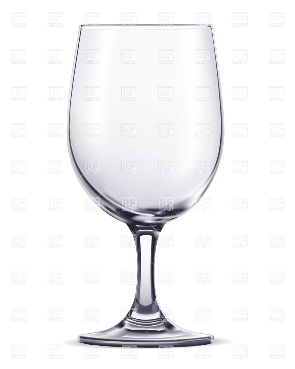 Empty Glass Download Royalty Free Vector Clipart  Eps