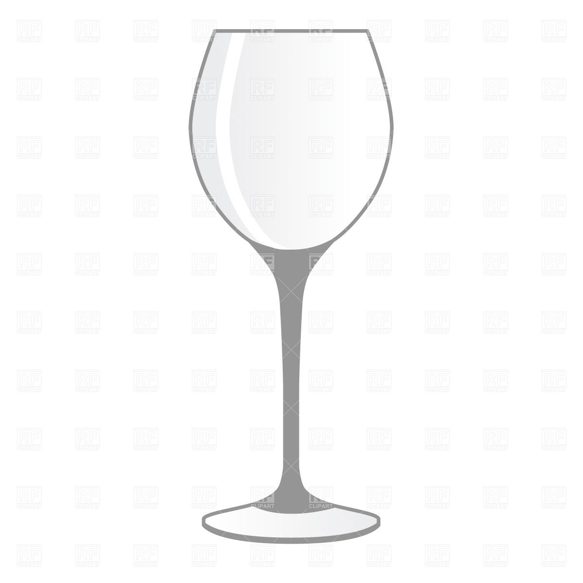 Empty Wineglass 570 Objects Download Free Vector Clipart  Eps