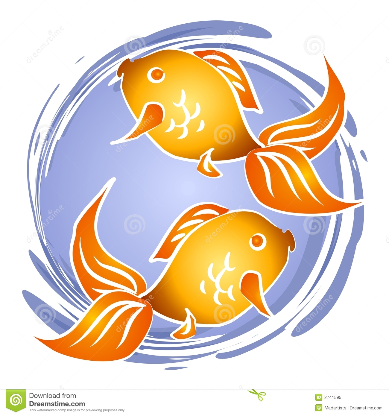 Goldfish Fish Bowl Clip Art Royalty Free Stock Photo   Image  2741595