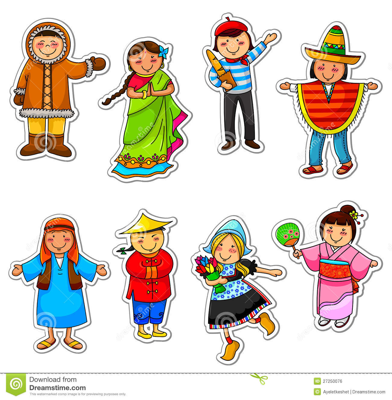 Kids From Around The World Royalty Free Stock Image   Image  27250076