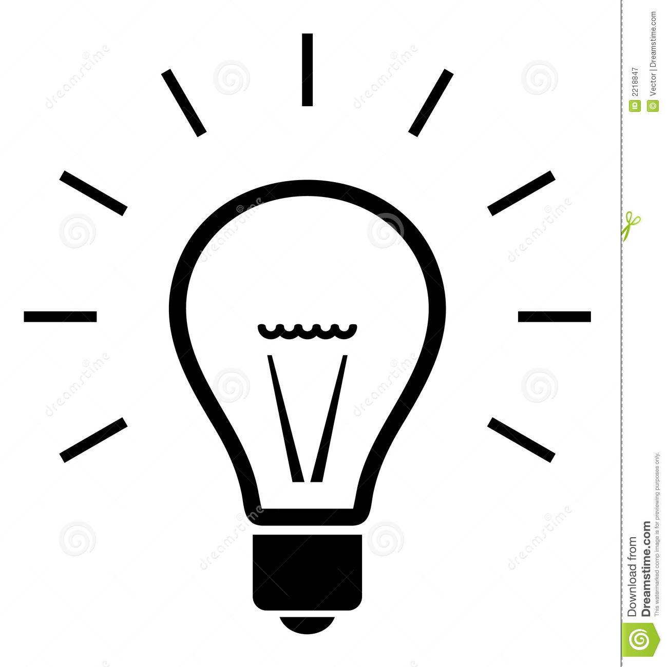 Light Bulb Idea Icon   Clipart Panda   Free Clipart Images