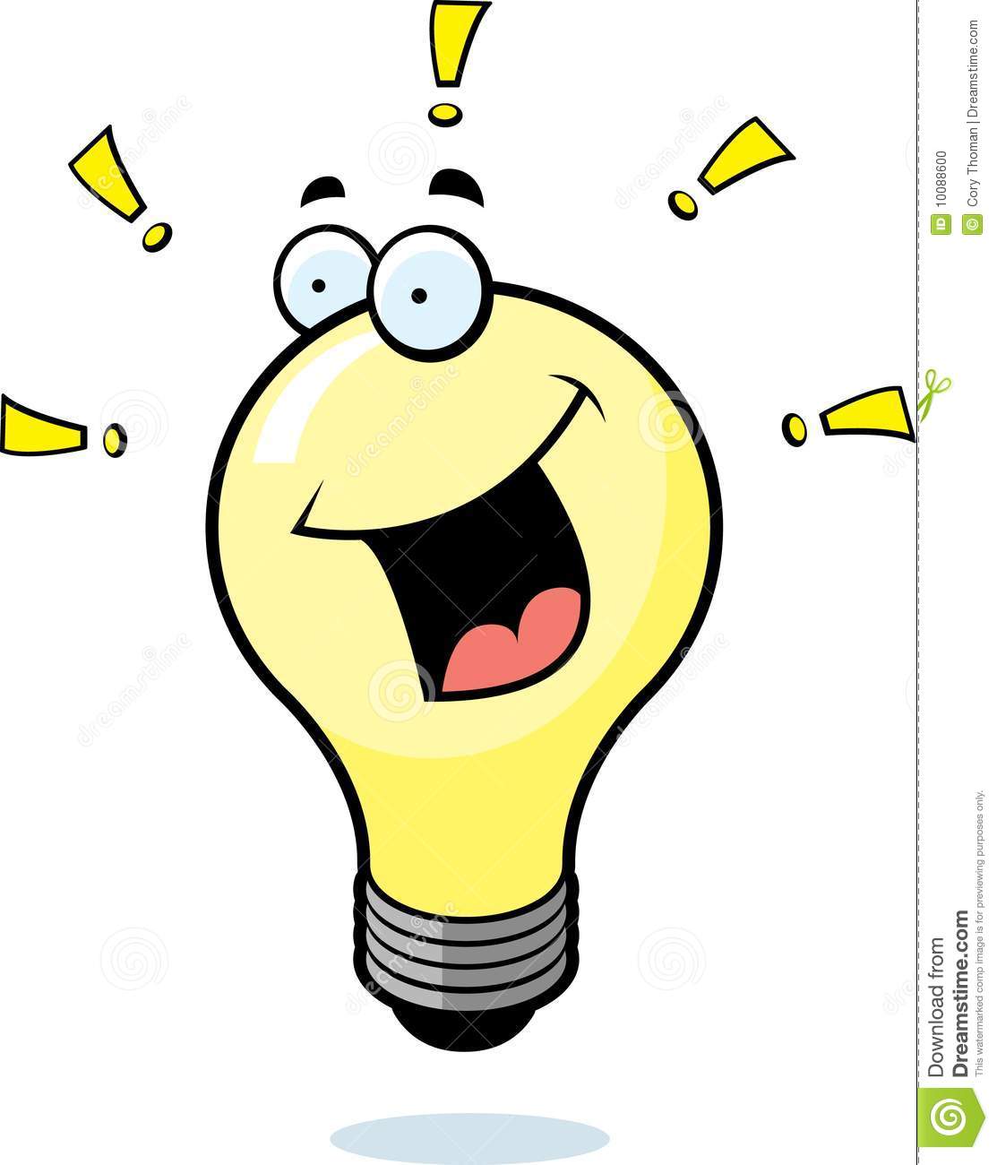 Light Bulb Idea Stock Photo   Image  10088600