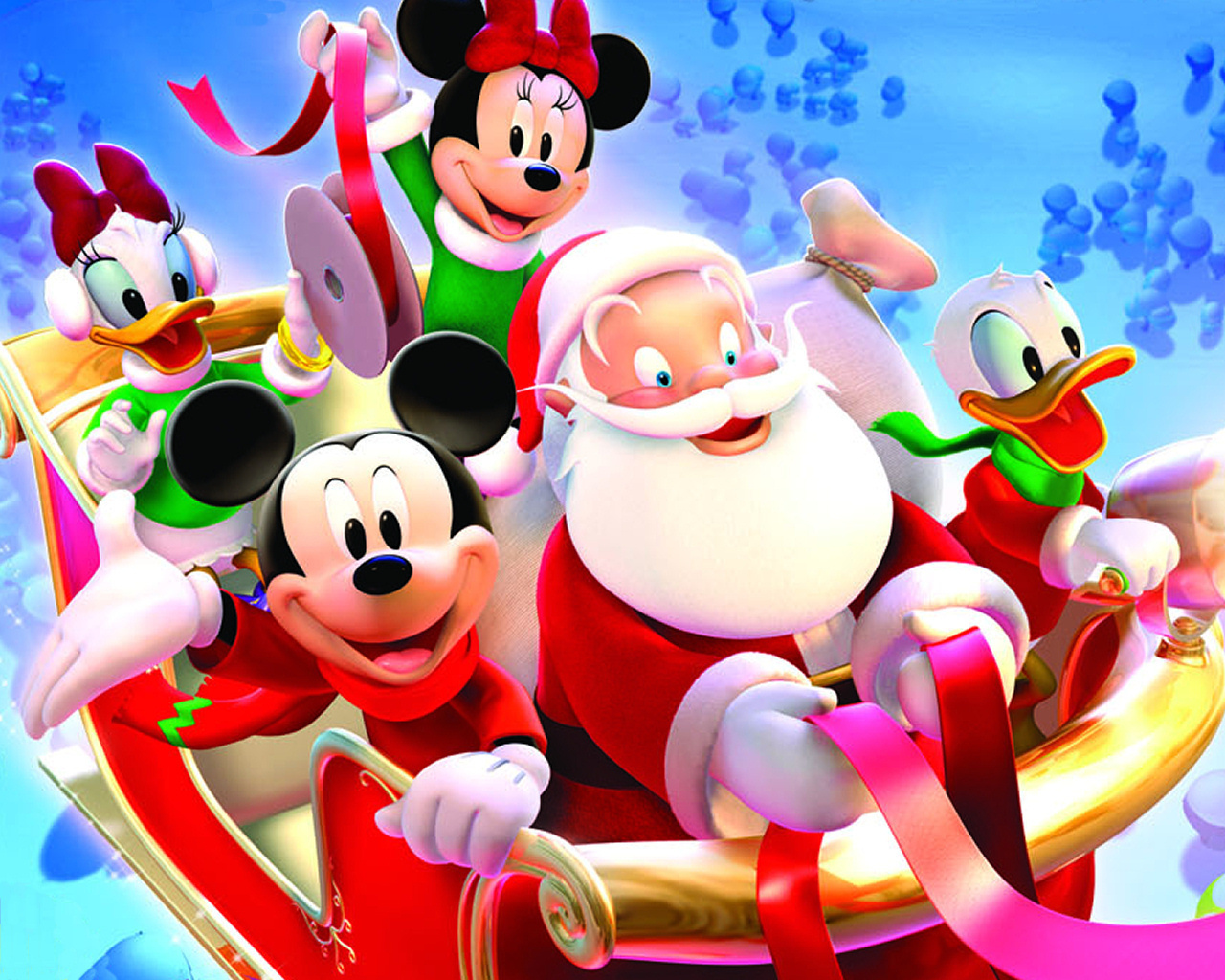 Mickey Mouse Christmas   Christmas Wallpaper  2735431    Fanpop