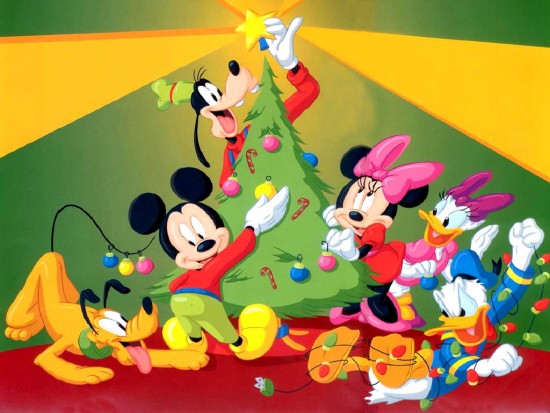 Navidad 2012  Fondos De Pantalla De Disney Con Motivos Navide Os