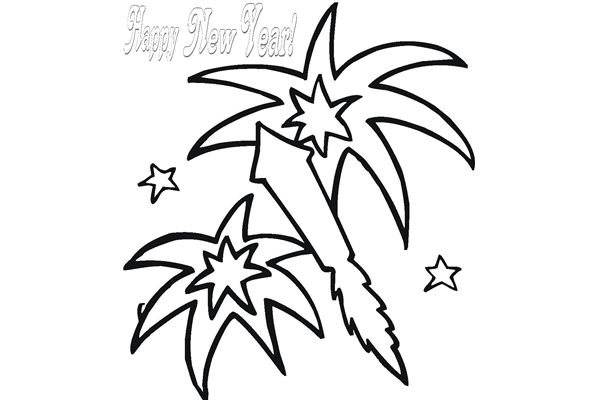 New Years Fireworks Clipart   Clipart Panda   Free Clipart Images