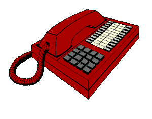 Office Phone Clipart Telephone 397 Gif
