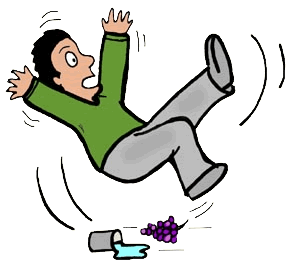 Slip And Fall Clipart