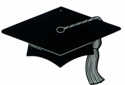 There Is 53 Graduation Cap Black And White Frees All Used For Clipart